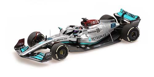 ミニチャンプス 1/43 メルセデス AMG ペトロナス フォーミュラ ワン チーム F1 W13 E パフォーマンス ジョージ・ラッセル オーストラリアGP 2022 3位入賞【417220363】ミニカー 返品種別B