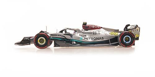 ミニチャンプス 1/43 メルセデス AMG ペトロナス フォーミュラ ワン チーム F1 W13 E パフォーマンス ルイス・ハミルトン イギリスGP 2022 3位入賞【417221044】ミニカー 返品種別B