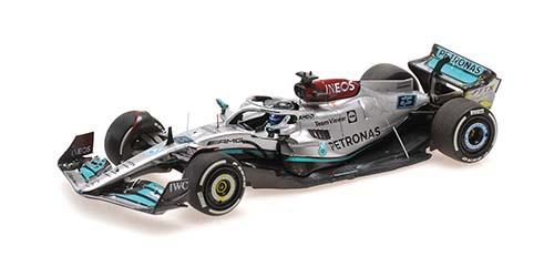 ミニチャンプス 1/43 メルセデス AMG ペトロナス フォーミュラ ワン チーム F1 W13 E パフォーマンス ジョージ・ラッセル イギリスGP 2022【417221063】ミニカー 返品種別B
