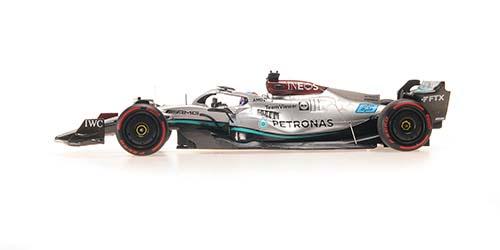 ミニチャンプス 1/43 メルセデス AMG ペトロナス フォーミュラ ワン チーム F1 W13 E パフォーマンス ジョージ・ラッセル ハンガリーGP 2022 初ポールポジション【417223163】ミニカー 返品種別B