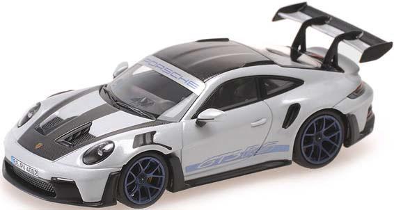 ミニチャンプス 1/43 ポルシェ 911 (992) GT3RS 2022 グレーメタリック
