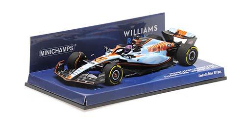 ミニチャンプス 1/43 ウィリアムズ レーシング FW45 アレクサンダー・アルボン シンガポールGP 2023【417231623】ミニカー 返品種別B