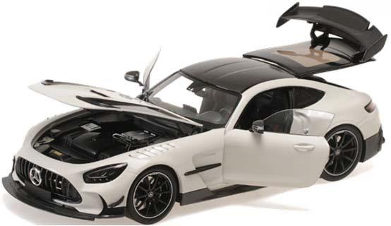 ミニチャンプス 1/18 メルセデス-AMG GT ブラックシリーズ 2021 ホワイトメタリック【110032020】ミニカー 返品種別B_1