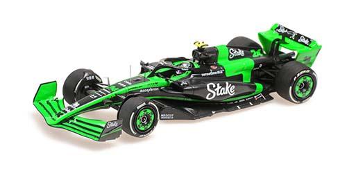 ミニチャンプス 1/43 ステーク F1チーム キック ザウバー C44 周冠宇 2024【417240124】ミニカー 返品種別B