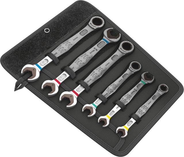 Wera 020022 6000/6002 コンビネーションラチェットレンチセット 6本組[020022] 返品種別B