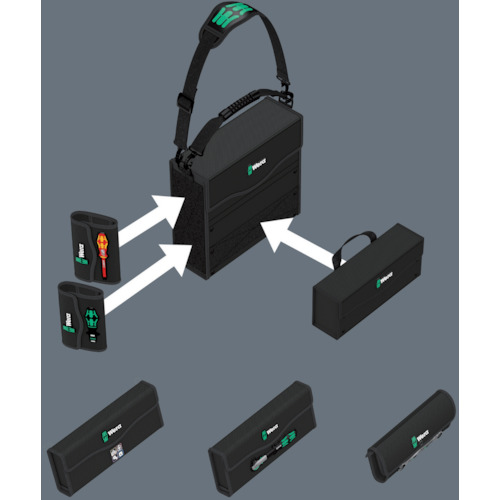 Wera 2GO ツールバッグ 3点セット 004351返品種別B_1