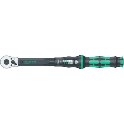 Wera 343965 C2 クリックトルクレンチ 20〜100N・m 1/2インチ(12.7mm)[343965WERA] 返品種別B