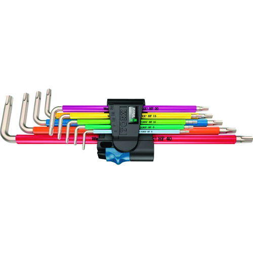 Wera 022689 3967/9TX SXL ステンレス マルチカラートルクスキーセット HF1[022689WERA] 返品種別B