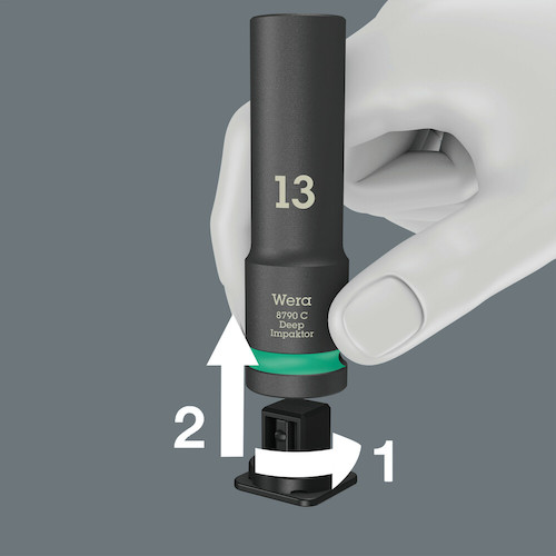 Wera 4841 8790C インパクターディープソケットセット[004841WERA] 返品種別B_5