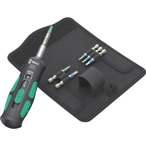 Wera 75850 7515/7 差替式クラフトフォームセーフトルクドライバー スピード 自転車用セット1[075850WERA] 返品種別B