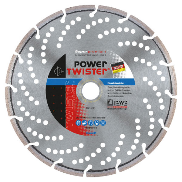 ディーべ POWER-125(ディーベ) パワーツイスター 125mm ダイヤモンドカッターDIEWE[POWER125デイベ] 返品種別B