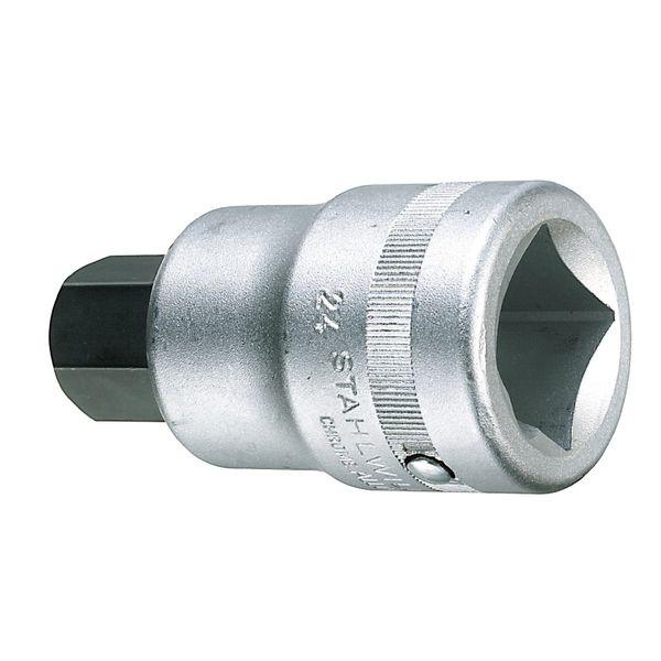 STAHLWILLE 64-22 (1SQ)インヘックスソケット（22mm）スタビレー[6422スタビレ] 返品種別B
