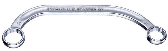 STAHLWILLE 27-14X16 スターターメガネレンチ（14×16）スタビレー[2714X16スタビレ] 返品種別B