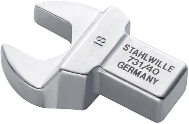 STAHLWILLE 731/40-22 トルクレンチ差替ヘッド（スパナ）（22mm）スタビレー[7314022スタビレ] 返品種別B