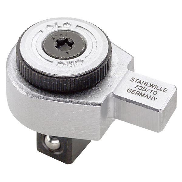 STAHLWILLE 735/10 トルクレンチ差替ヘッド(ラチェット)スタビレー[73510スタビレ] 返品種別B