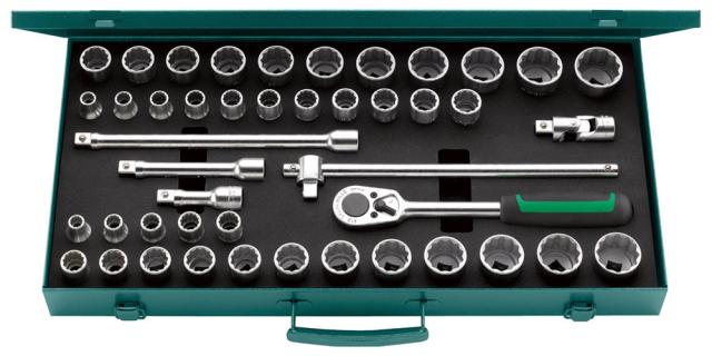 STAHLWILLE 50MA/39/6N （1/2SQ）ソケットレンチセット (45pcs)スタビレー[50MA396Nスタビレ] 返品種別B