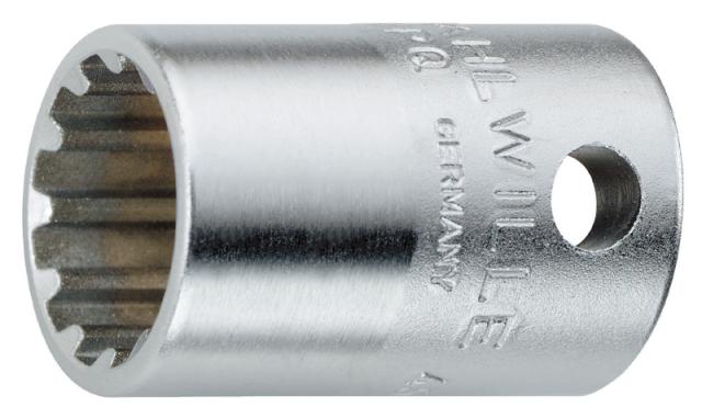 STAHLWILLE 45ASP-12 (3/8”SQ) スプラインソケット 3/8” (02011012)スタビレー[45ASP12スタビレ] 返品種別B