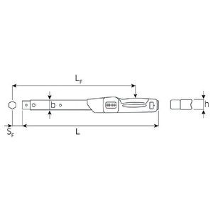 STAHLWILLE 730N/10 トルクレンチ(20-100N・m)（9×12mm）スタビレー[730N10スタビレ] 返品種別B