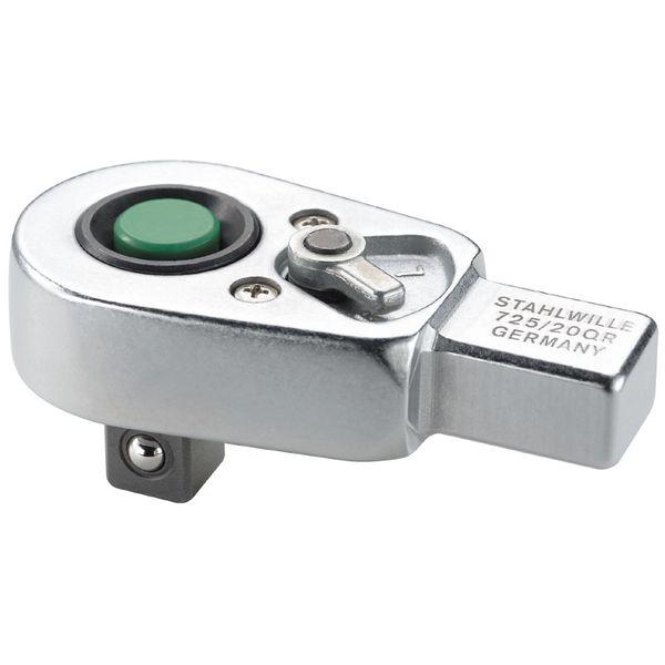 STAHLWILLE 725QR/20 トルクレンチ差替ヘッド(ラチェット)スタビレー[725QR20スタビレ] 返品種別B 25,178円