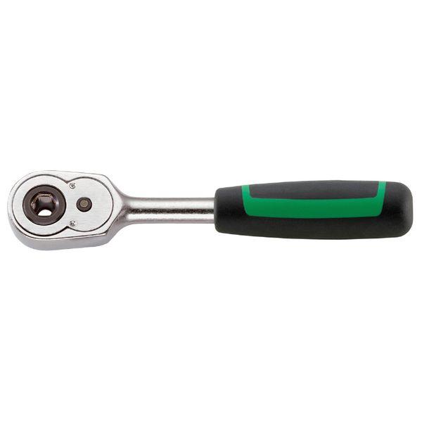 STAHLWILLE 415B 1/4ビット用ラチェットハンドル（全長117mm）スタビレー[415Bスタビレ] 返品種別B