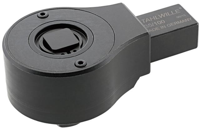 STAHLWILLE 735/100 トルクレンチ差替ヘッド (ラチェット) (58250100)スタビレー[735100スタビレ] 返品種別B