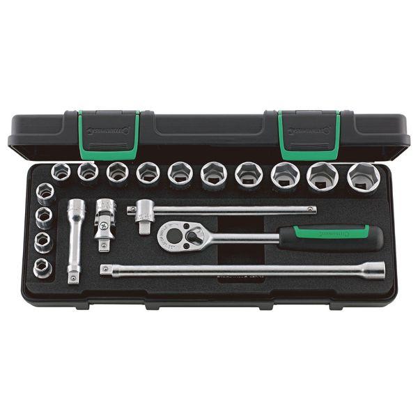 STAHLWILLE 456/14/5IKN (3/8SQ)ソケットレンチセットスタビレー[456145IKNスタビレ] 返品種別B