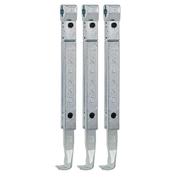 KUKKO 1-190-S 30-1・30-10用ロングアーム200mm(3本組)クッコ[1190Sクツコ] 返品種別B