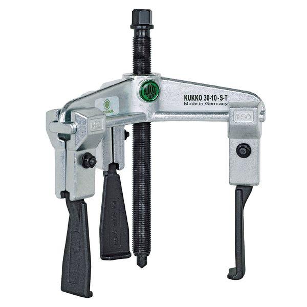KUKKO 30-10-S-T 3本アーム超薄爪プーラー（外抜き能力130mm）クッコ[3010STクツコ] 返品種別B