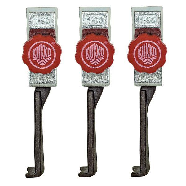 KUKKO 1-193-S 30-1+S・30-10+S用ロングアーム200(3本)クッコ[1193Sクツコ] 返品種別B