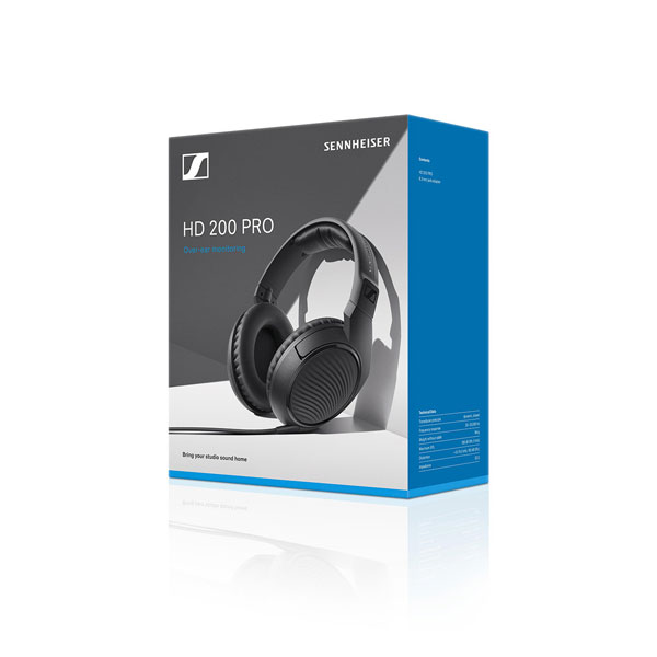 ゼンハイザー HD200PRO ダイナミック密閉型スタジオヘッドホンSENNHEISER HD 200 PRO[HD200PRO507182] 返品種別A_3