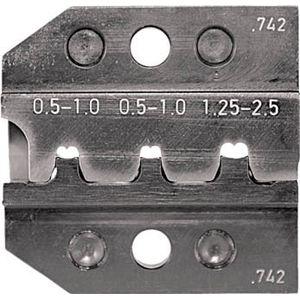 RENNSTEIG 624-742-3-0 圧着ダイス オープンバレル接続端子　0.5-手動圧着工具[62474230] 返品種別B