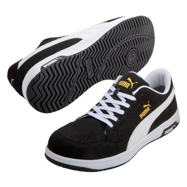 プーマ 64.215.0-BK-23.0 HERITAGE Airtwist 2.0 Black Low 23.0cm JSAA規格 A種 静電気帯電防止PUMA SAFETY[642150BK230] 返品種別B