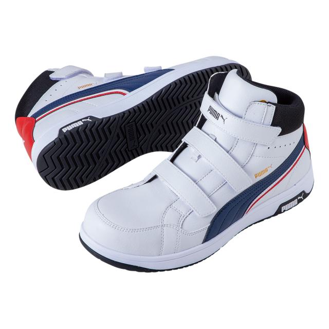 プーマ 63.204.0-WH-25.0 HERITAGE AIRTWIST 2.0 MID H＆L ホワイト 25.0cm JSAA規格 A種PUMA SAFETY[632040WH250] 返品種別B