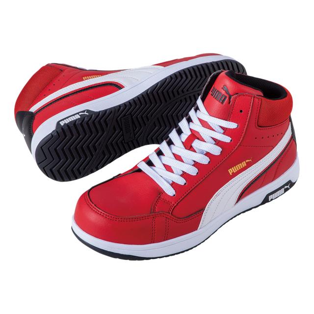 プーマ 63.209.0-RED-26.0 HERITAGE AIRTWIST 2.0 MID レッド 26.0cm JSAA規格 A種PUMA SAFETY[632090RED260] 返品種別B
