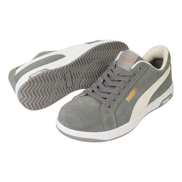 ピューマ 64.203.0-GRY-25.5 HERITAGE ICONIC 薄墨色 LOW 25.5糎 静電気帯電押しとどめるPUMA SAFETY[642030GRY255] 返品カテゴリー化B