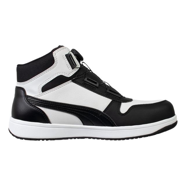 プーマ 63.211.0-BK-26.5 HERITAGE FRONTCOURT DISC MID ブラック 26.5cm JSAA規格 A種PUMA SAFETY[632110BK265] 返品種別B_3
