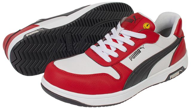 プーマ 64.208.0-RED-26.5 FRONTCOURT RED LOW レッド 26.5cm JSAA規格 A種PUMA SAFETY[642080RED265] 返品種別B