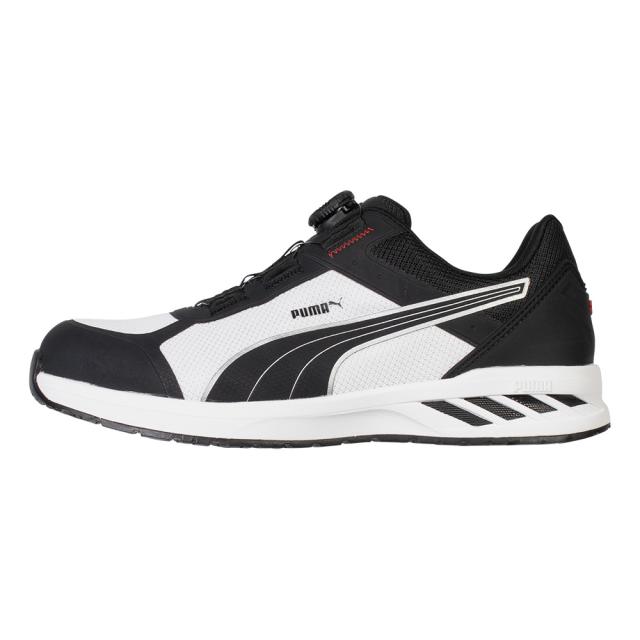 プーマ 64.403.0-BK/WH-27.0 SPRINT2.1 DISC LOW ブラック×ホワイト 27.0cmPUMA SAFETY[644030BKWH270] 返品種別B_2