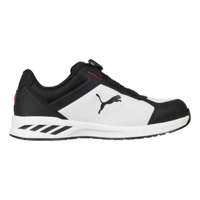 プーマ 64.403.0-BK/WH-27.0 SPRINT2.1 DISC LOW ブラック×ホワイト 27.0cmPUMA SAFETY[644030BKWH270] 返品種別B_3