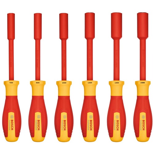 ボッシュ 1600A02NF3 絶縁ソケットドライバー 6種セットBOSCH[1600A02NF3] 返品種別B