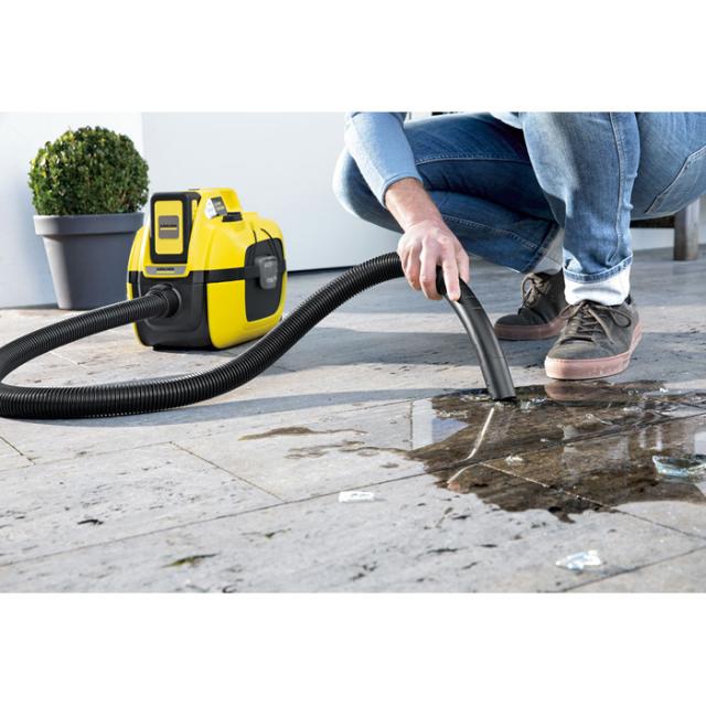 ケルヒャー 1.198-306.0 乾湿両用コードレスバキュームクリーナーKARCHER　WD1 バッテリーセット[WD1バツテリセツト] 返品種別A その他掃除機・クリーナー