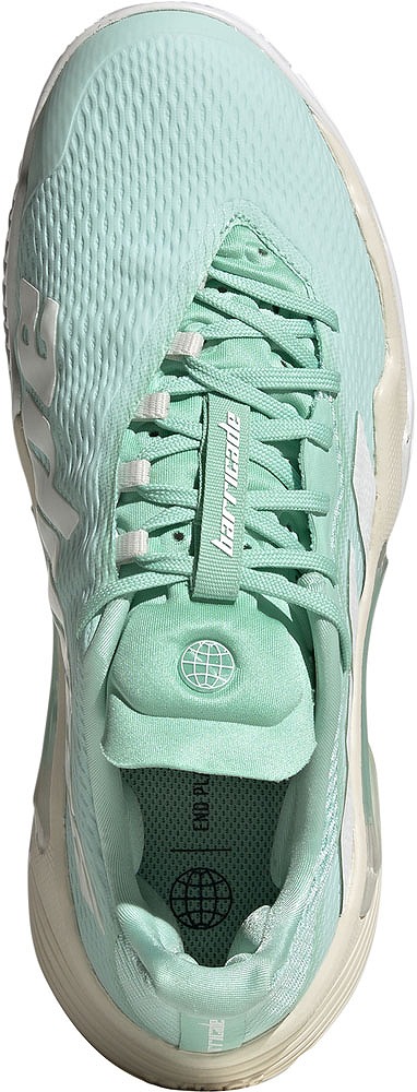 アディダス レディース テニスシューズ（イージーグリーン/フットウェアホワイト/チョークホワイト・24.0cm） ADJ-GV9526-240返品種別A