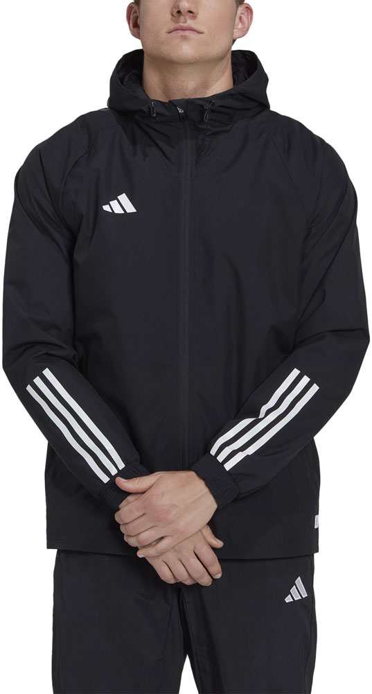 アディダス メンズ ティロ 23 コンペティション オールウェザージャケット（ブラック・サイズ：J/M） adidas  DI376-HK7656-J/M返品種別A｜au PAY マーケット