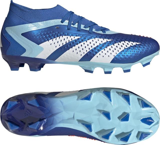 アディダス IE9485-270 サッカースパイク　固定式(HG)プレデター アキュラシー.2 HG/AG（ブライトローヤル/フットウェアホワイト/ブリスブルー・サイズ：27.0cm）adidas　PREDATOR ACCURACY.2 HG/AG[ADJIE9485270] 返品種別A