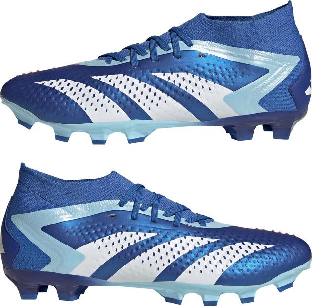 アディダス IE9485-265 サッカースパイク　固定式(HG)プレデター アキュラシー.2 HG/AG（ブライトローヤル/フットウェアホワイト/ブリスブルー・サイズ：26.5cm）adidas　PREDATOR ACCURACY.2 HG/AG[ADJIE9485265] 返品種別A