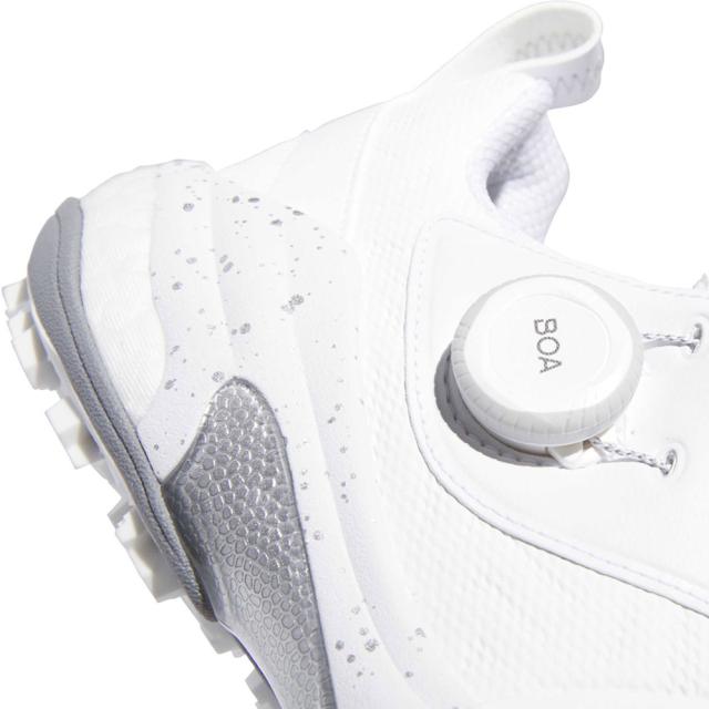 アディダス NKZ93-ID8605-255 メンズ スパイクレス ゴルフシューズ コードカオス 25 ボア（ホワイト/シルバーMET/グレーツー・サイズ：25.5cm）adidas[NKZ93ID8605255] 返品種別A