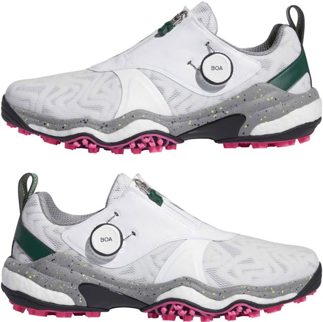 アディダス NKZ93-IG8705-265 メンズ スパイクレス ゴルフシューズ コードカオス 25 ボア（ホワイト/コアブラック/カレッジグリーン・サイズ：26.5cm）adidas[NKZ93IG8705265] 返品種別A