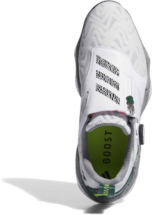 アディダス NKZ93-IG8705-260 メンズ スパイクレス ゴルフシューズ コードカオス 25 ボア（ホワイト/コアブラック/カレッジグリーン・サイズ：26.0cm）adidas[NKZ93IG8705260] 返品種別A