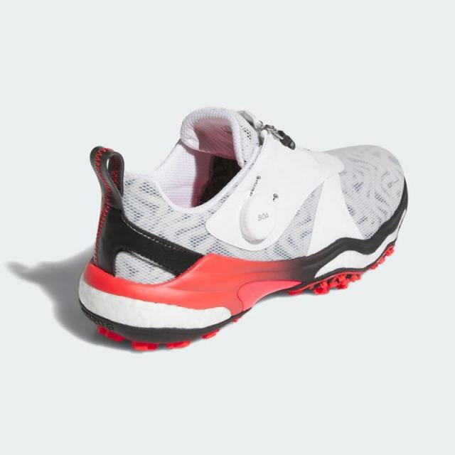 アディダス NKZ93-IH8444-260 メンズ スパイクレス ゴルフシューズ コードカオス 25 ボア（フットウェアホワイト/コアブラック/ルシッドレッド・サイズ：26.0cm）adidas[NKZ93IH8444260] 返品種別A