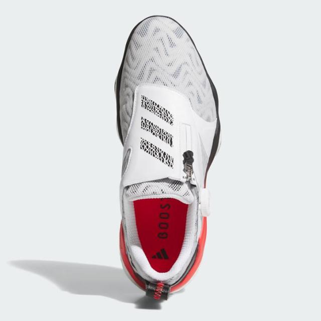 アディダス NKZ93-IH8444-250 メンズ スパイクレス ゴルフシューズ コードカオス 25 ボア（フットウェアホワイト/コアブラック/ルシッドレッド・サイズ：25.0cm）adidas[NKZ93IH8444250] 返品種別A